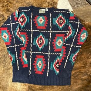 Vintage River Trader Sweater Sz S